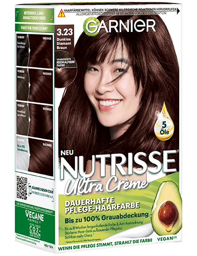 Nutrisse Creme 3 23 Dunkles Diamant Braun - Produktabbildung